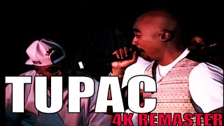 TUPAC Ambitions Az a Ridah Live 4k upscaled dj feed restored [upl. by Aisatsana]