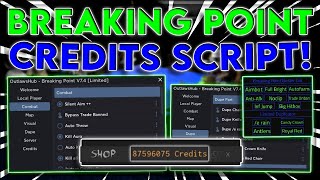 UPDATED Breaking Point Script GUI Hacks  Kill All  Aimbot  Infinite Credits  PASTEBIN 2023 [upl. by Tanya680]