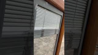 Magnet slider and magnet dial controlled integral blinds with Dressed Perimeter [upl. by Lavotsirc]