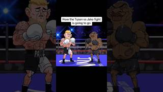 How the Tyson vs Jake fight is going to go shorts miketyson jakepaul boxing fighting mma [upl. by Leak474]