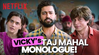 Vicky Kaushals ICONIC ENGLISH Monologue in Dunki  Feat SRK amp Taapsee Pannu [upl. by Xer]