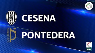 Cesena  Pontedera 40  Gli Highlights [upl. by Nera515]