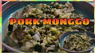 PORK MONGGO RECIPE [upl. by Ariaek]