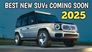 Top 6 Exciting SUVs to Watch Out for in 2025  Best New SUVs Coming Soon [upl. by Adnouqal]