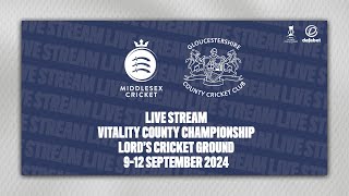 LIVE STREAM  ROYAL LONDON CUP I MIDDLESEX VS GLOUCESTERSHIRE [upl. by Galan]