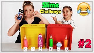 Choose The Wrong  Dont Choose the Best Ingredient Slime Challenge  2 [upl. by Amhsirak]