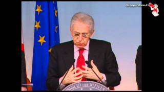 Olimpiadi Monti quotCandidatura di Roma non sarebbe responsabilequot [upl. by Anrim]