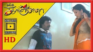 Ghost scares Devadarshini  Kanchana Movie Scenes  Devadarshini informs Sriman [upl. by Clie746]