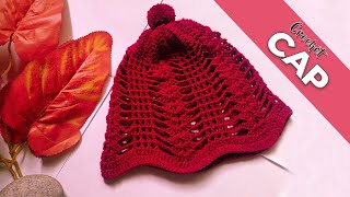 Qureshia ki Topi ke Design  crochet Hat for Kids [upl. by Evslin]