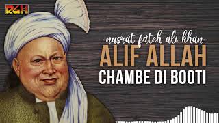 Alif Allah Chambe Di Booti  Ustad Nusrat Fateh Ali Khan  RGH  HD Video [upl. by Ahsaetal527]