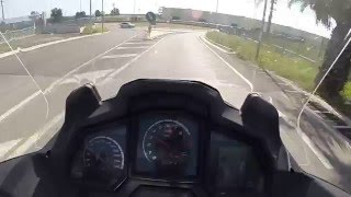 on board accelerazione aprilia caponord etv 1000 go pro 3 black [upl. by Lance]