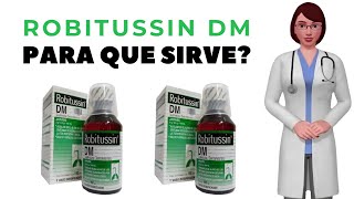 ROBITUSSIN DM que es y para que sirve robitussin dm como tomar robitussin dm jarabe [upl. by Krissy]