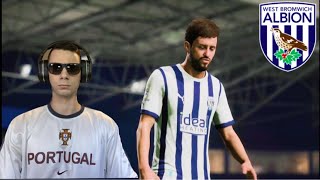 WEST BROMWICH ALBION CAREER MODE EAFC 24  THE CASUAL FAN STREAM [upl. by Annoya625]