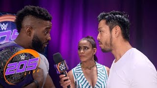 Alexander and Itami face off after their Cruiserweight Title Match is made Exclusive July 3 2018 [upl. by Ahsikram967]