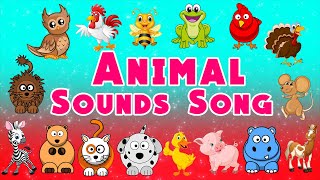 Guess The Animal Sounds  Animal Sounds Song  LittleKidsTV [upl. by Arriet]