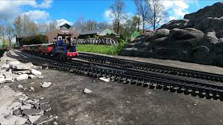 Gauge 1 Live Steam 742024 Familiepark Nienoord [upl. by Enamrahs]