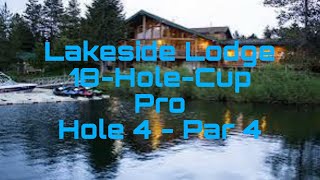 Lakeside Lodge 18HoleCup  PRO Hole 4  QR [upl. by Themis]