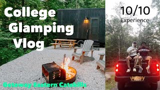 Glamping with College Students  Getaway Eastern Catskills [upl. by Auqinu51]