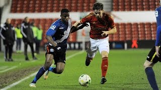 Nottingham Forest U18s 10 Birmingham City U18s  FA Youth Cup Highlights 201516 [upl. by Atinnek]