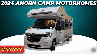 Ahorn Camp Motorhomes 2024 New Lineup Models with PRICES Canada Alaska and Aca [upl. by Koran535]