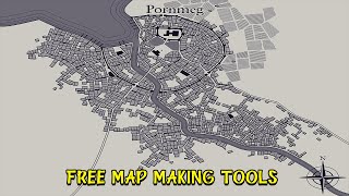 I made this map in 5 SECONDS for FREE  DampD Tools [upl. by Lissa387]