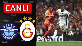 🔴GALATASARAY ADANA DEMİRSPOR MAÇI ANINDA İZLE [upl. by Christophe]