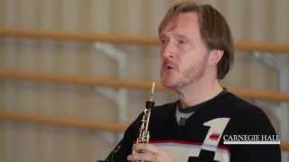 Carnegie Hall Oboe Master Class Tchaikovskys Symphony No 4 [upl. by Siblee720]