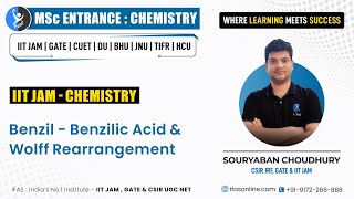 Benzil  Benzilic Acid and Wolff Rearrangement for IIT JAM Chemistry [upl. by Mlehliw440]