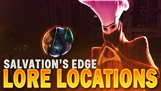 ALL KNOWN SALVATIONS EDGE LORE BOOK LOCATIONS GUIDE [upl. by Acirat]