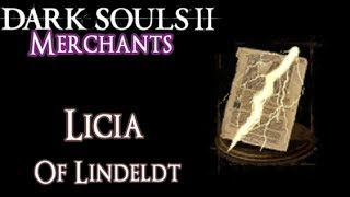 Licia of Lindeldt COMPLETE GUIDE  HOW TO GET Saints Idols Chime  Dark Souls 2 [upl. by Anaeco]