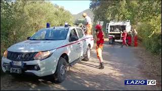 15082024 SAN FELICE CIRCEO INCENDIO LAMBISCE LE ABITAZIONI [upl. by Tallie]