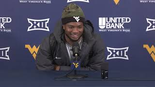 WVU Football  Nov 23 CJ Donaldson UCF Post Game [upl. by Ahsinauq]