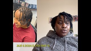 My Loc Journey 2 months with pictures From Comb Coils to Instant Locs [upl. by Uttica]