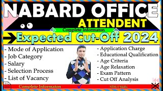 Nabard Office Attendent Cut Off 2024  Nabard Office Attendent Safe Score with Complete Information [upl. by Drucy]