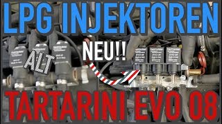 TARTARINI EVO 08 LPG INJEKTOREN WECHSELN  KrisGarage [upl. by Odnolor778]