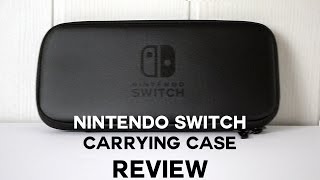 Official Nintendo Switch Carrying Case  Review [upl. by Ellekim]