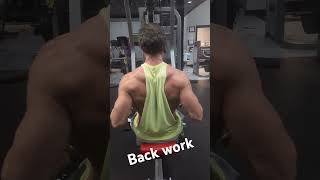 Underhanded rows for back work [upl. by Eilsew407]