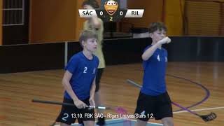 20241013 U14 FBK SĀC  Rīgas LauvasStars 1 [upl. by Ahsienroc]