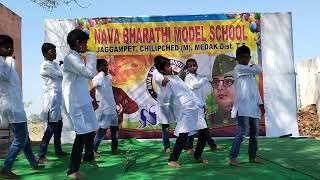 SATYAM PALIKE HARICHANDRULA SONG DANCE BY NAVA BHARTHI MODEL SCHOOL STUDENTS [upl. by Noguchi]