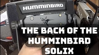 HUMMINBIRD SOLIX EXPLAINED  WHAT DO THE PLUGS IN THE BACK OF UNIT DO [upl. by Iur254]