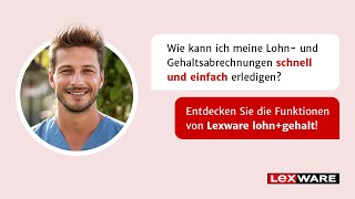 Lexware lohngehalt  Produkttour [upl. by Yacov510]