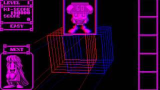 Virtual Boy quot3D Tetrisquot anaglyph [upl. by Gwenora]