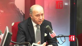 Laurent Fabius ministre français des Affaires étrangères  quotce nest pas un coup dEtatquot [upl. by Atalanti81]