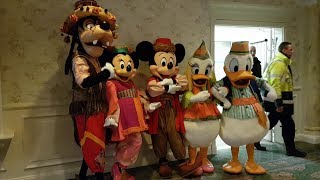 Meet Characters HD  Disneyland Paris Février 2018 [upl. by Jody]