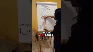 FAÇA ISSO PARA NÃO TER FOLGA EMBAIXO DO BUSTO NA BLUSA TOMARA QUE CAIA  CORTE COSTURA E MODELAGEM [upl. by Ignace]