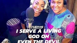 I SERVE A LIVING GOD  LYRICS VIDEO [upl. by Bruno]