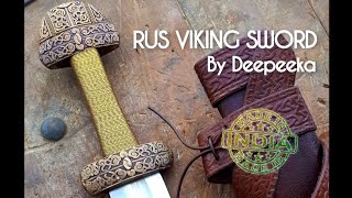 RUS Viking Sword Review  Deepeeka [upl. by Awra]