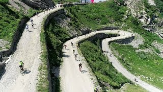 Granfondo Sestriere  Colle delle Finestre  Highlights [upl. by Iew]