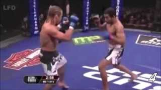 José Aldo Vs Urijah Faber  Leg kicks from hell [upl. by Naejarual551]