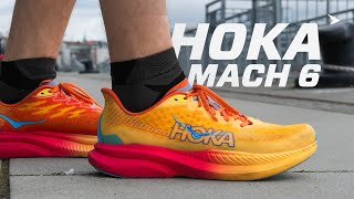 Review Hoka Mach 6  Fast and Smooth [upl. by Novonod]